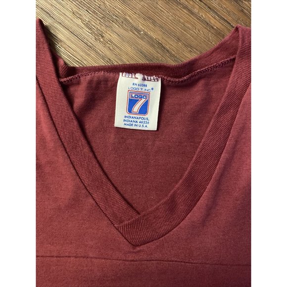 RARE! Vintage USC Trojans T-Shirt Jersey red maroon tee football - Picture 2 of 5